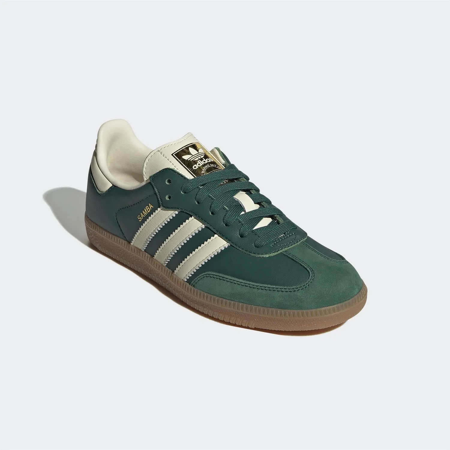 Samba OG Women's - Collegiate Green/Cream White/Gold Met