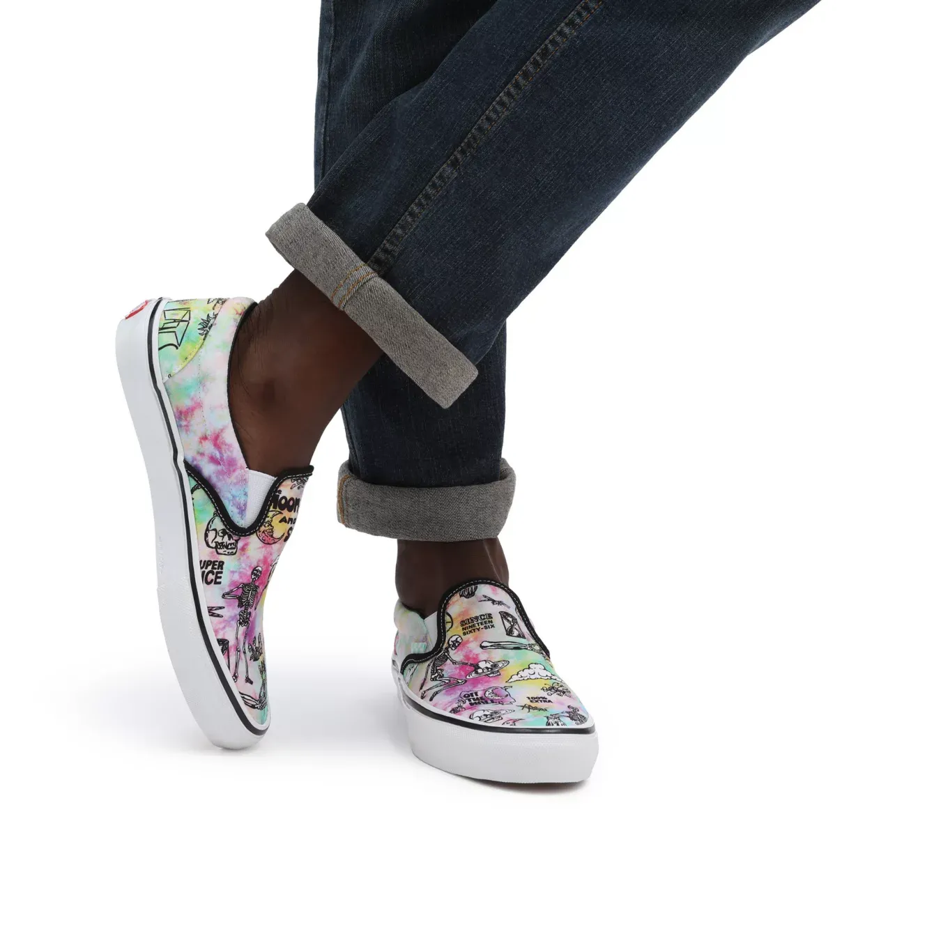 Shroom Doom Skate Slip-On Multi