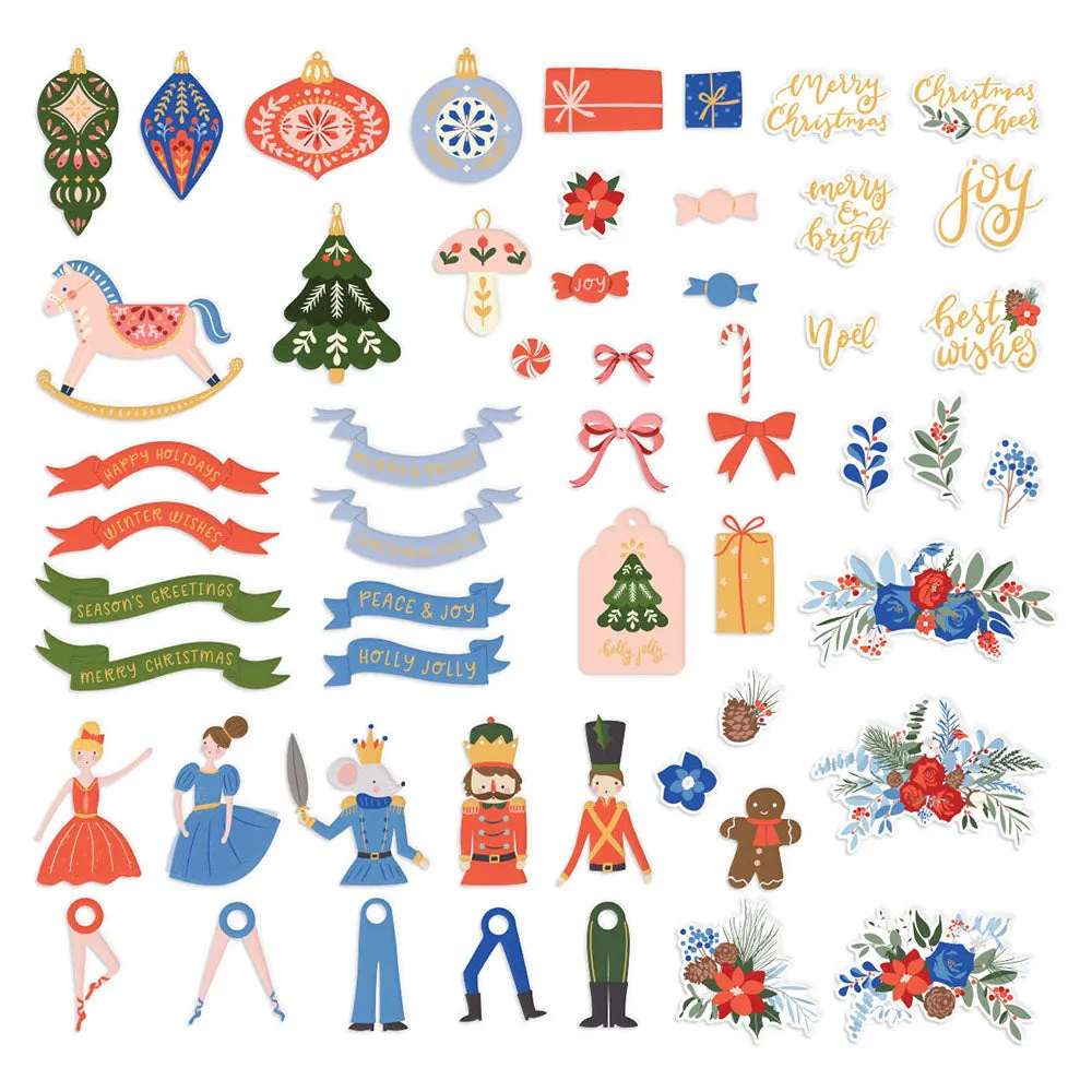 Spellbinders Printed Die-Cuts Nutcracker Ballet*