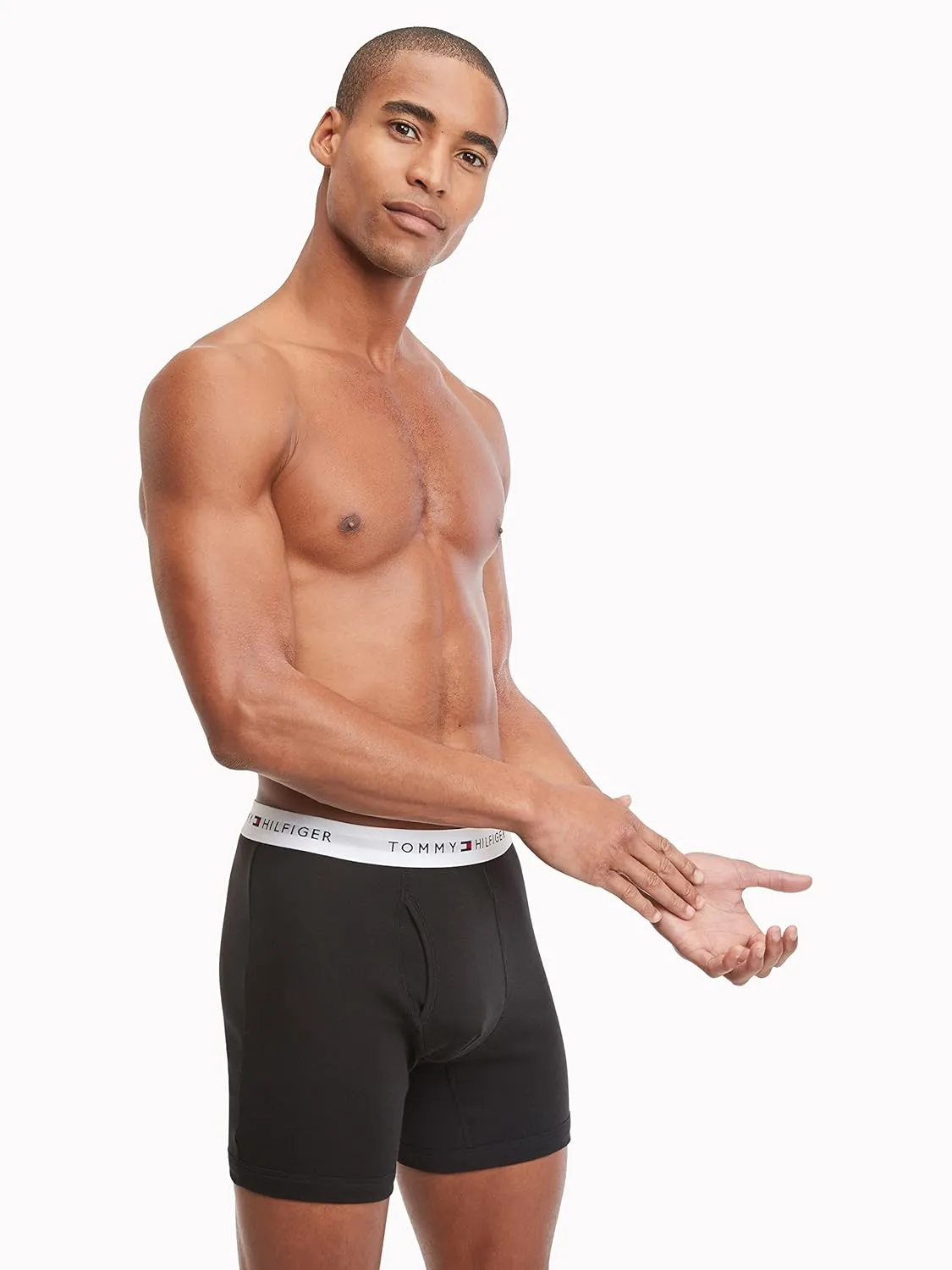 Tommy Hilfiger Men's Underwear Cotton Classics Megapack Boxer Brief - Amazon Exclusive