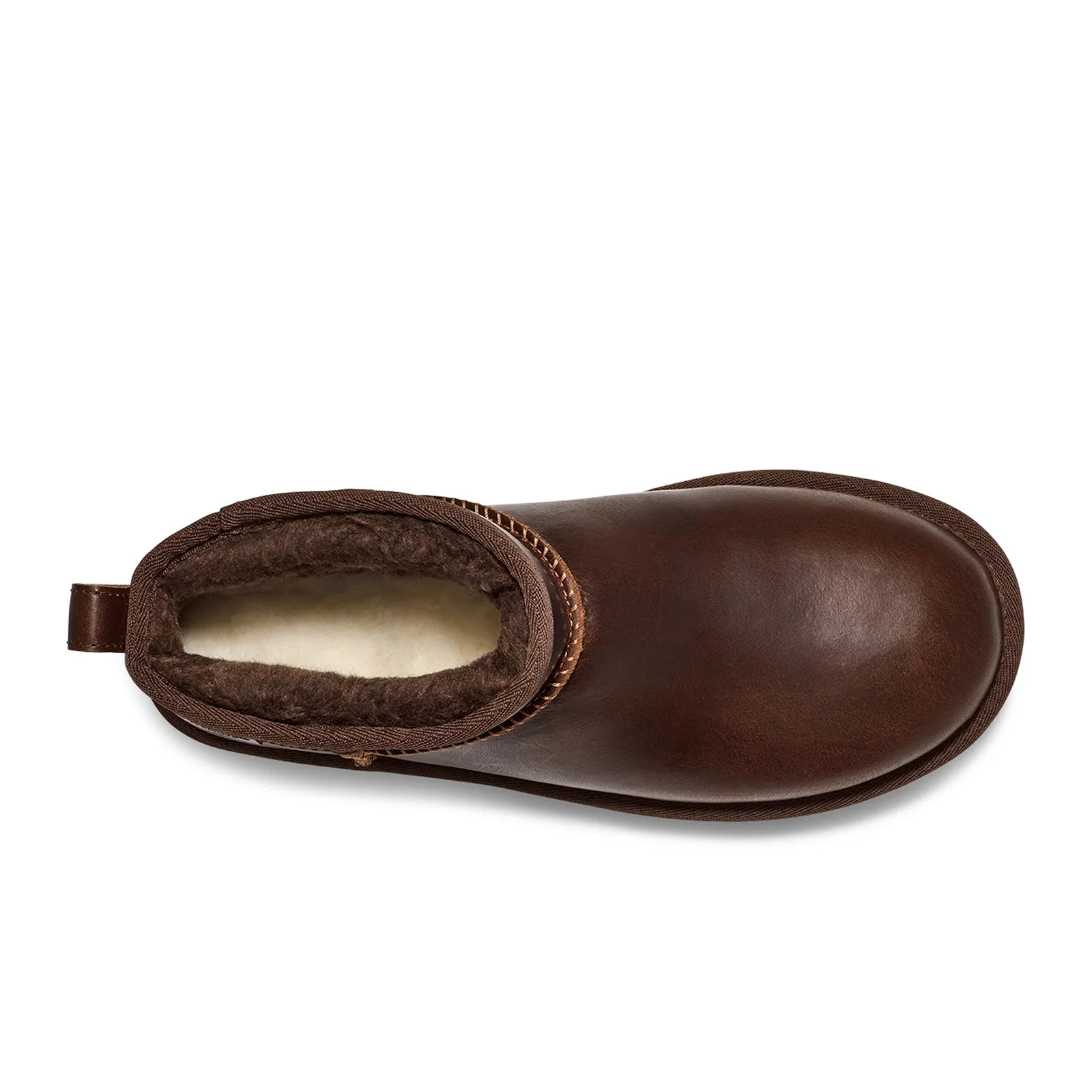 UGG® Classic Ultra Mini Leather Regenerate Boot (Women) - Ironwood