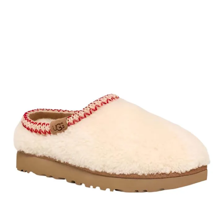 UGG TASMAN MAXI CURLY BEIGE SLIPPERS