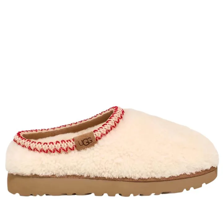 UGG TASMAN MAXI CURLY BEIGE SLIPPERS