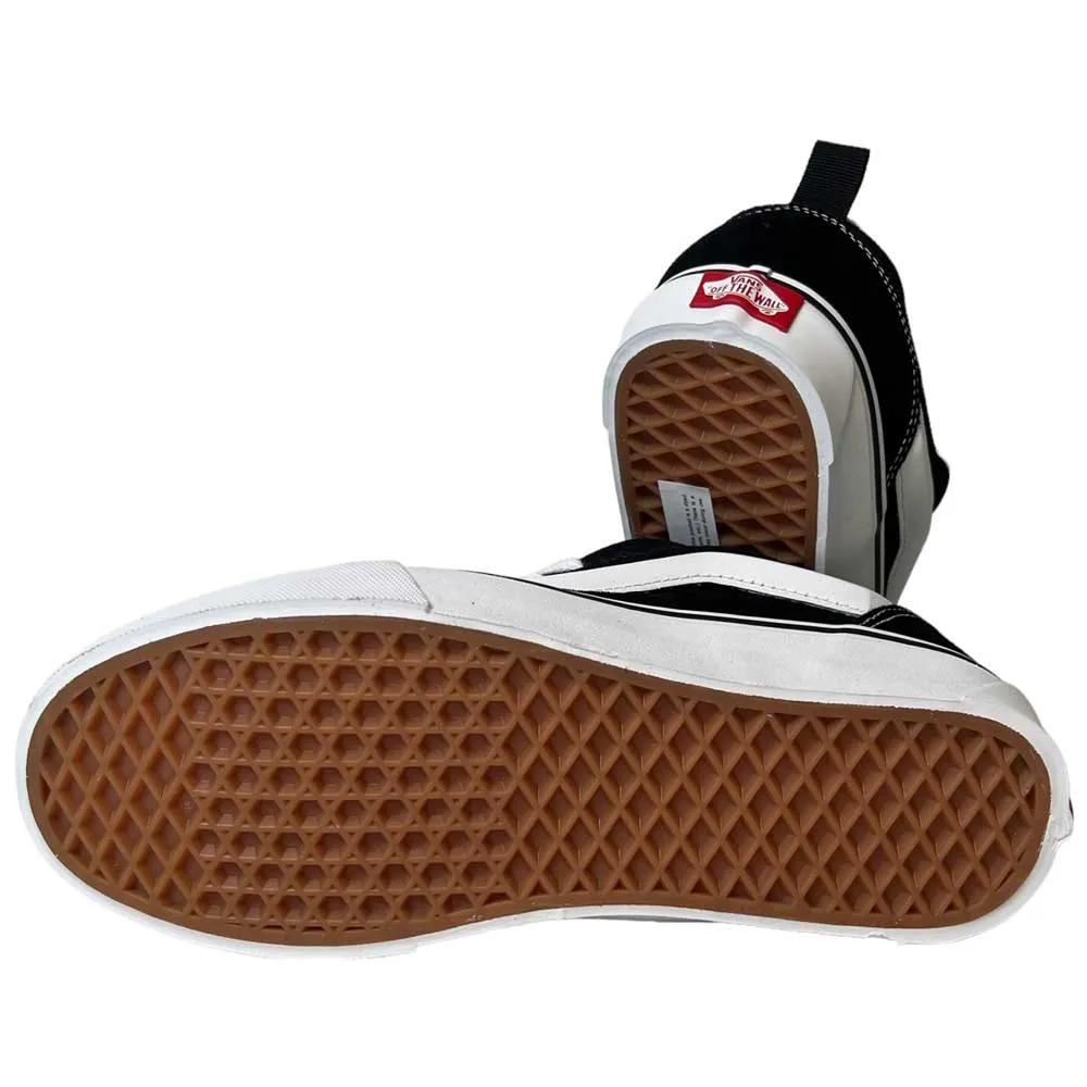 Vans Knu Skool Black True White Suede Shoes
