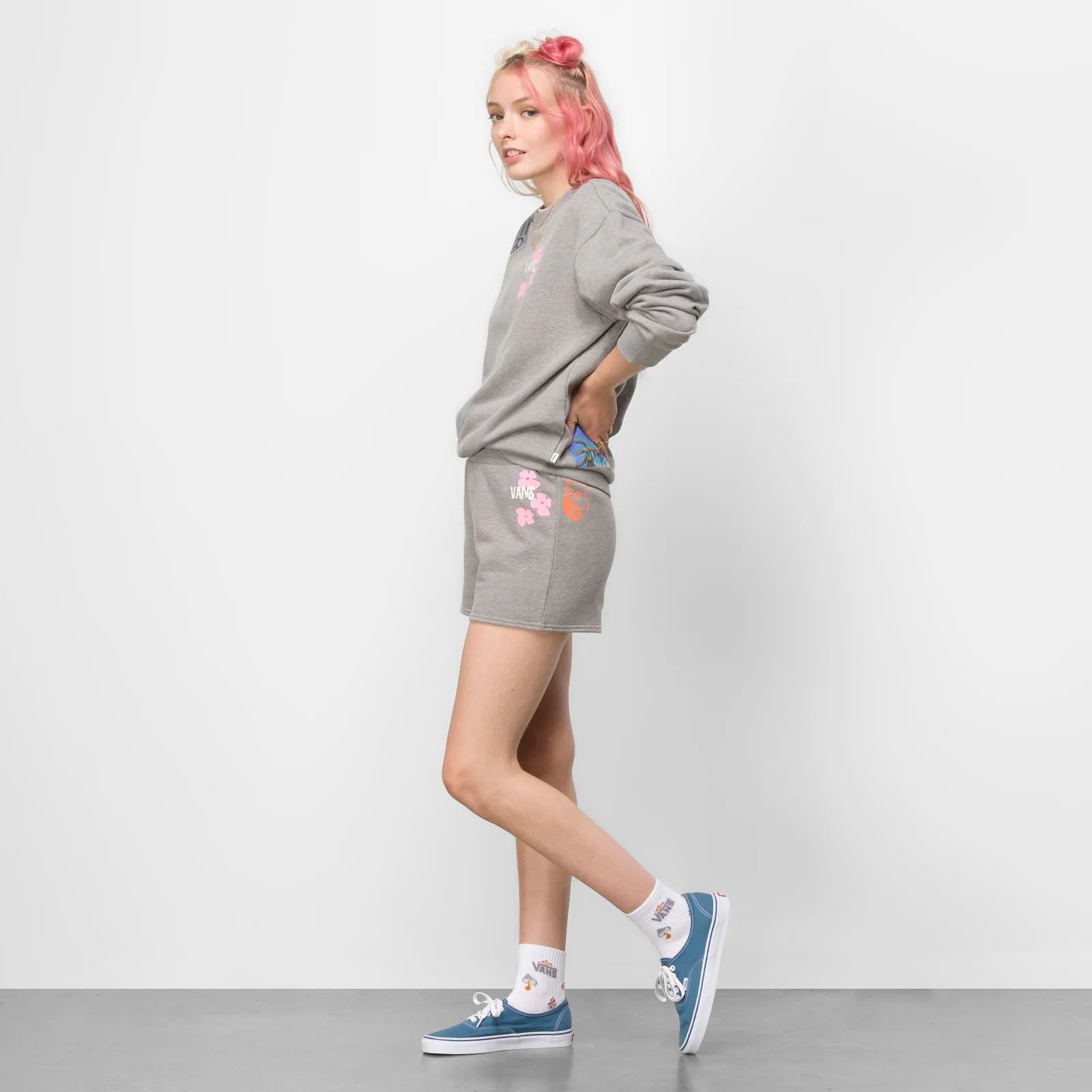 Vans Women's Mascy Shorts - Greay Heather