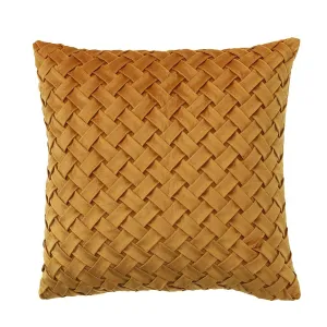 Venice Mustard Cushion 43 x 43cm by Bianca