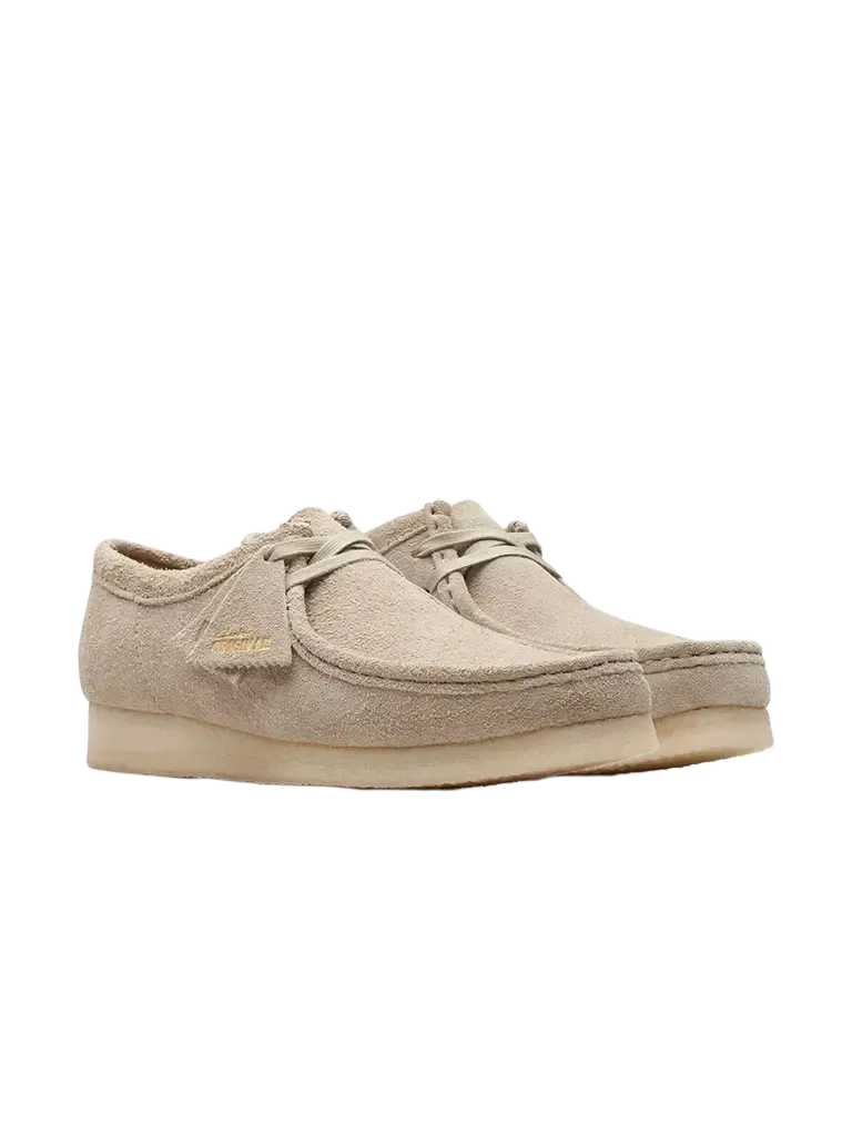 Wallabee- Pale Grey Suede