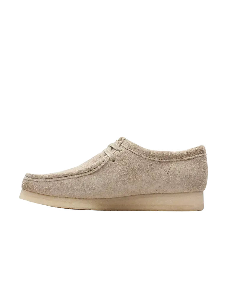 Wallabee- Pale Grey Suede