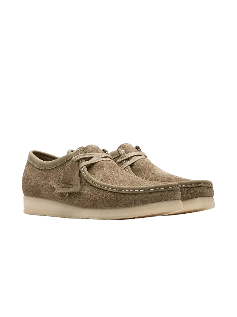 Wallabee- Pale Khaki Suede