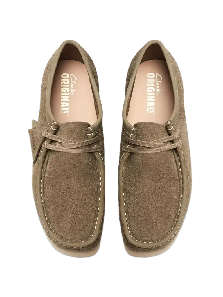 Wallabee- Pale Khaki Suede