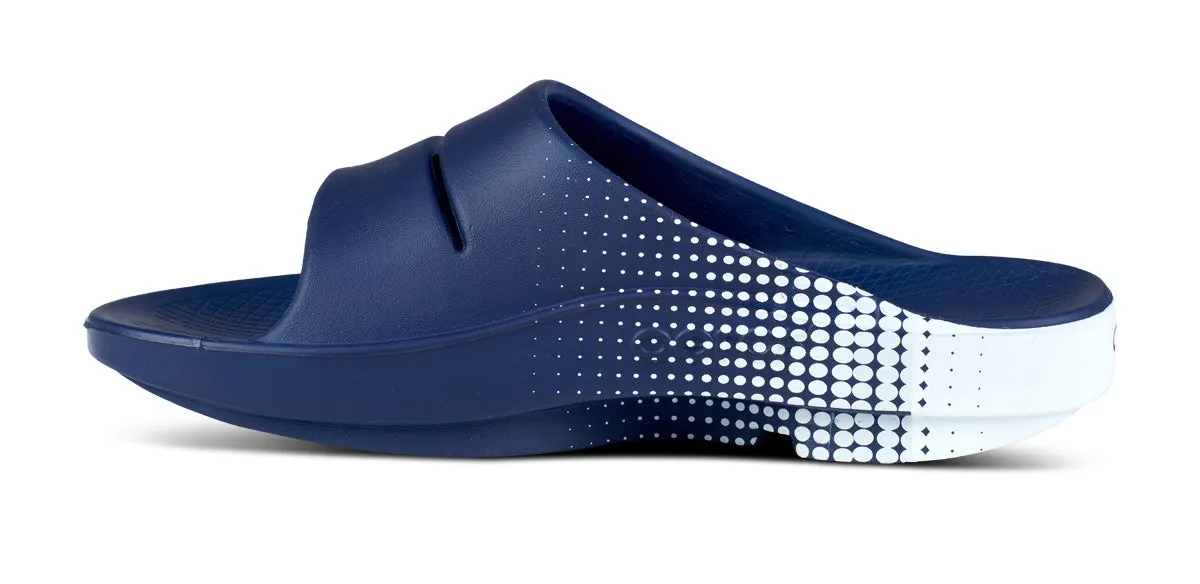 Women's OOahh Sport Slide Sandal - Navy Matrix