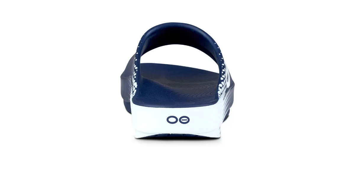Women's OOahh Sport Slide Sandal - Navy Matrix