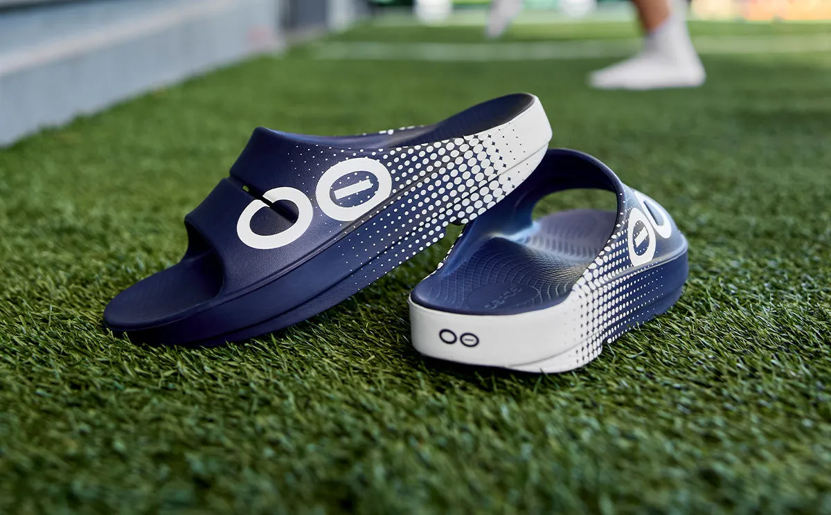 Women's OOahh Sport Slide Sandal - Navy Matrix