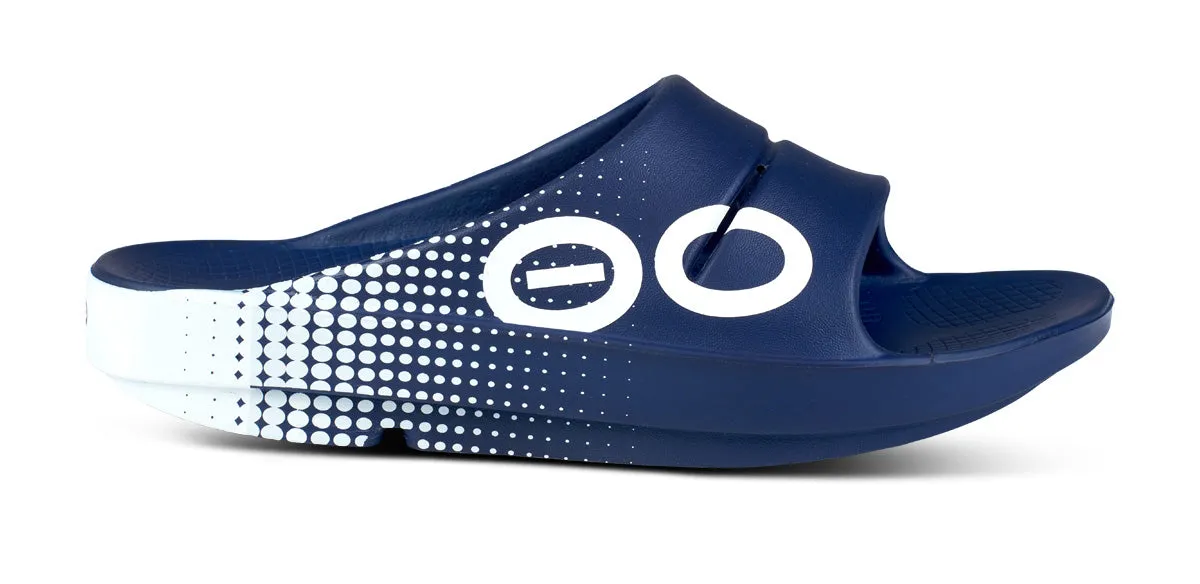 Women's OOahh Sport Slide Sandal - Navy Matrix