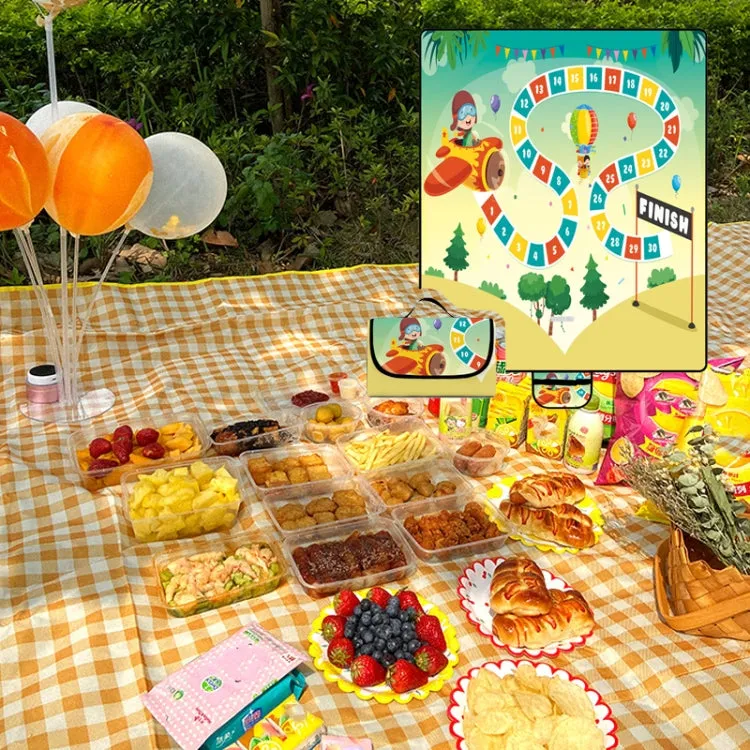 Y016 Moisture-proof Outdoor Grass Mat Thickened Waterproof Picnic Mat(2x2m)