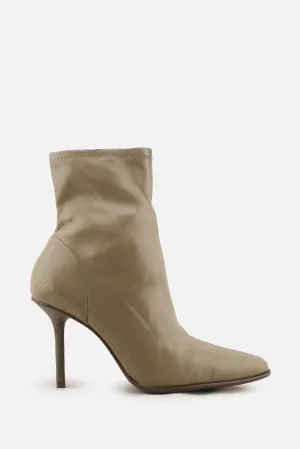 Zara Stilettos Heels Ankle Boots | 100% Synthetic Leather
